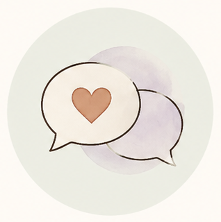 Тёплая поддержка в закрытом чате в Telegram